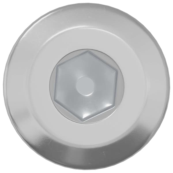 Huvudlås Skruv 2647 pcs Silver Stål