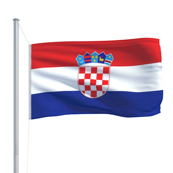 Kroatiens flagga 90x150 cm
