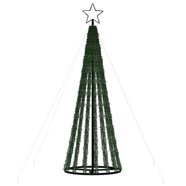LED julgran 339 LEDs varmvit 180 cm