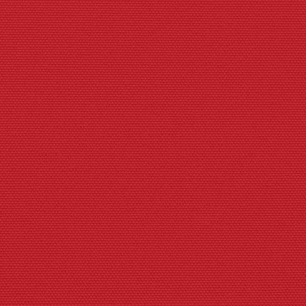 Infällbar sidomarkis röd 100x600 cm