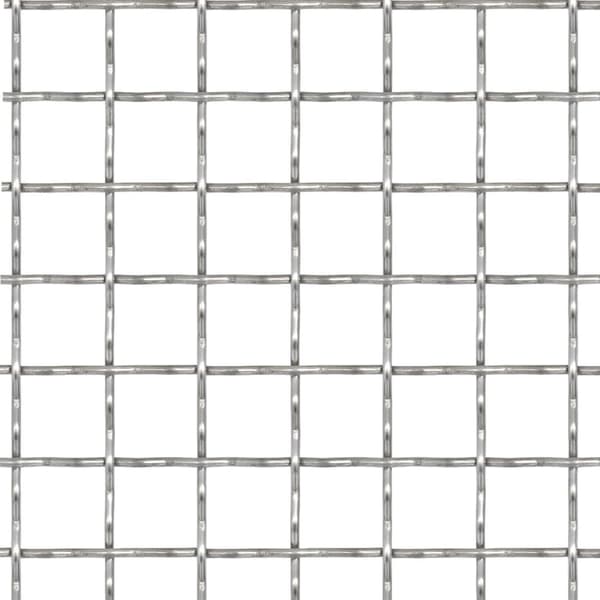 Nätpanel rostfritt stål 100x85 cm 21x21x2,5 mm