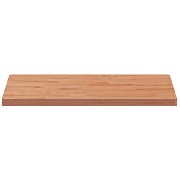Bordsskiva 60x40x2,5 cm rektangulär massivt bokträ