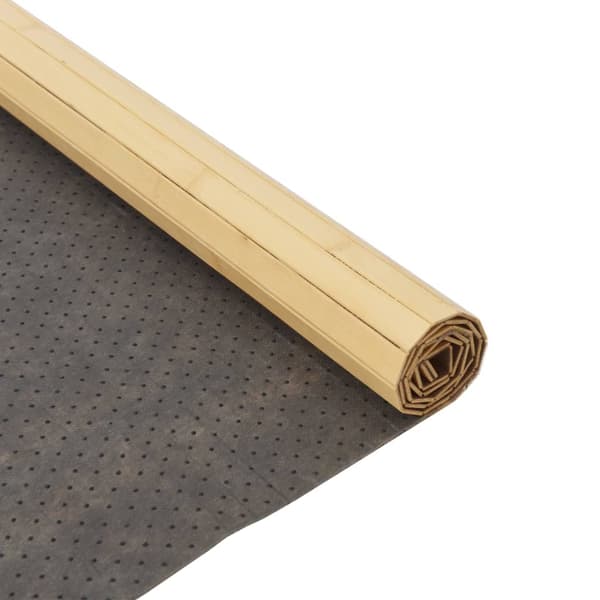 Matta rektangulär ljus naturlig 80x500 cm bambu