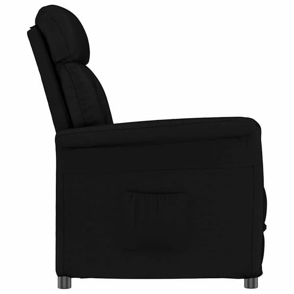 fåtölj Svart Mikrofiber