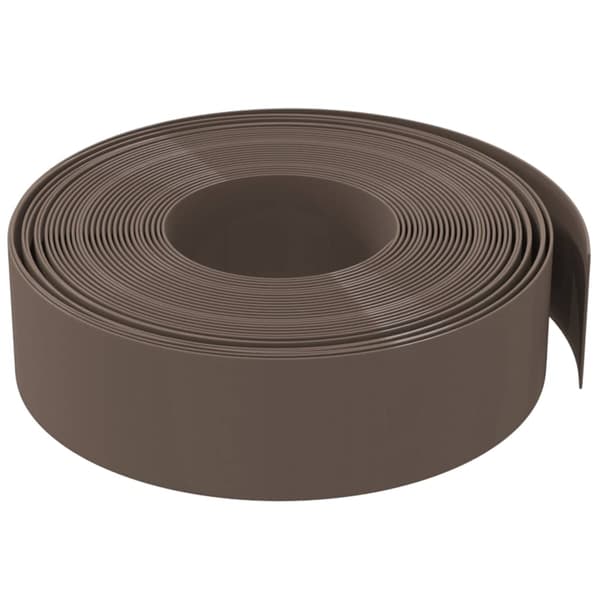 Rabattkant brun 10 m 15 cm polyeten