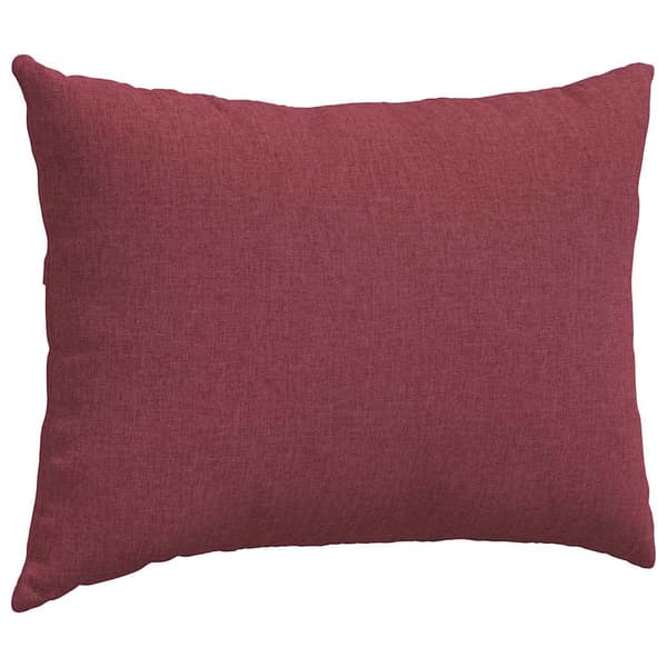 Sofakuddar 2 pcs Vinröd 70 x 50 cm tyg
