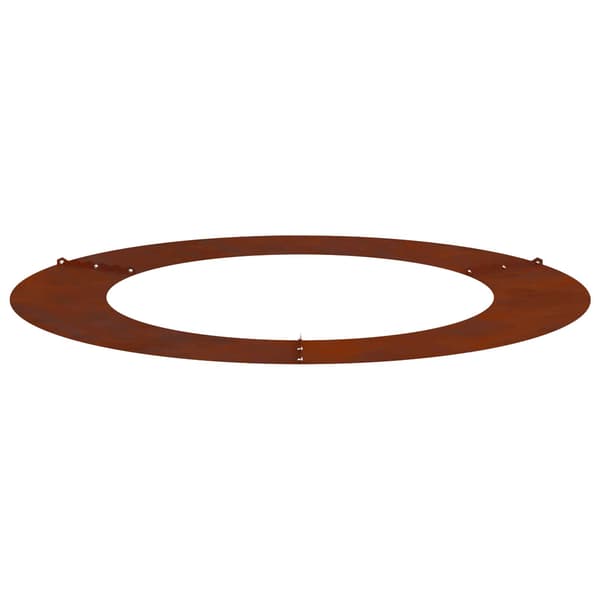 lämplig för Flat trädring Rostig Ø60/90 cm