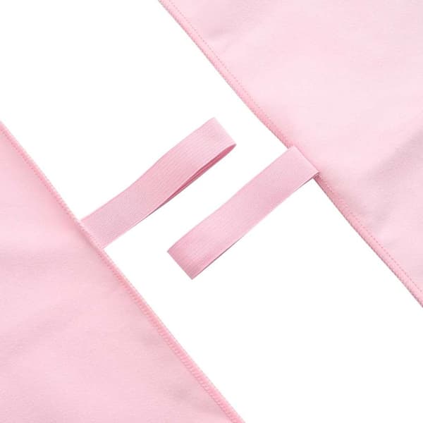 Sporthanddukar 2 pcs Rosa 100 x 50 cm Polyester och polyamid