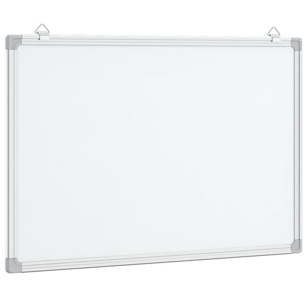 Magnetisk whiteboard 80x60x1,7 cm aluminium