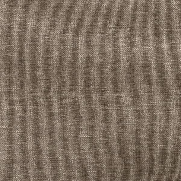 Boxspring-sängram taupe 100x200 cm tyg