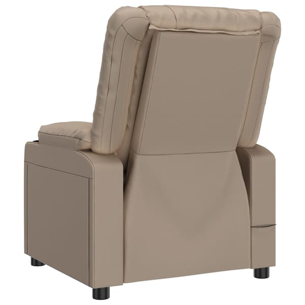 Reclinerfåtölj cappuccino konstläder
