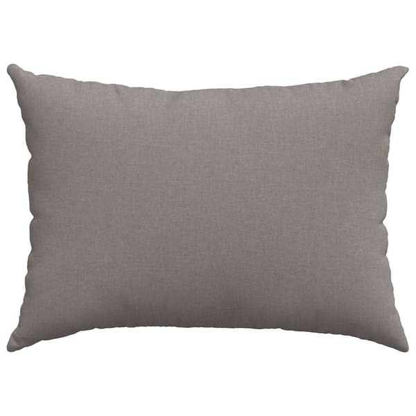 Sofakuddar 2 pcs Taupe 70 x 50 cm tyg