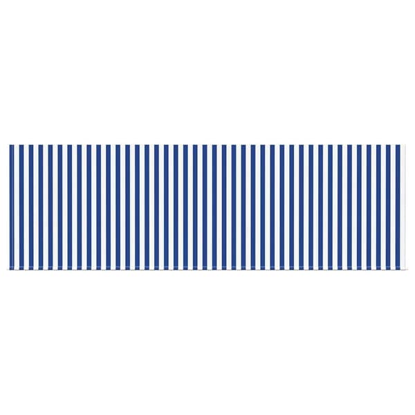 Utfällbar markis Randig Blå 350 x 200 cm tyg
