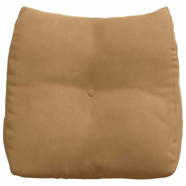 Ryggkudde Brun 45 x 24 x 50 cm Sammet