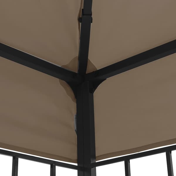Paviljong 3x3 m taupe