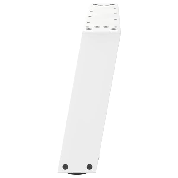 Soffbordsben U-formade 2 st vita 60x(30-31) cm stål