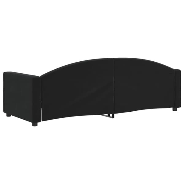 Dagbädd svart 80x200 cm sammet