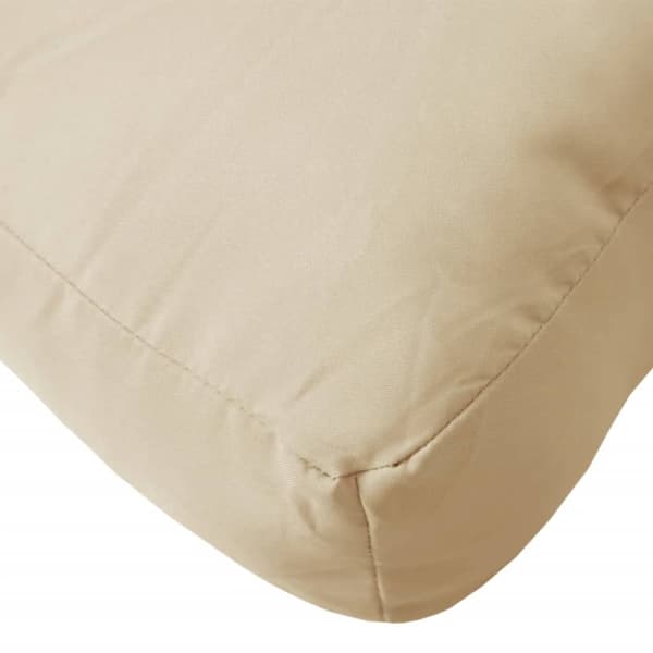Palldyna beige 80x80x12 cm tyg