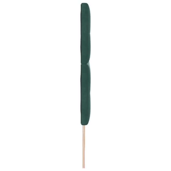 Huvudgavel Mörkgrön 180 cm Sammet