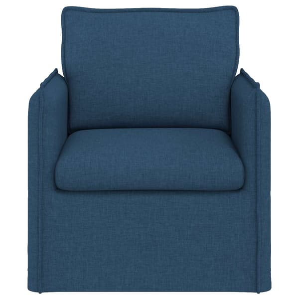 Soffa Blå 75 x 82 x 85 cm tyg