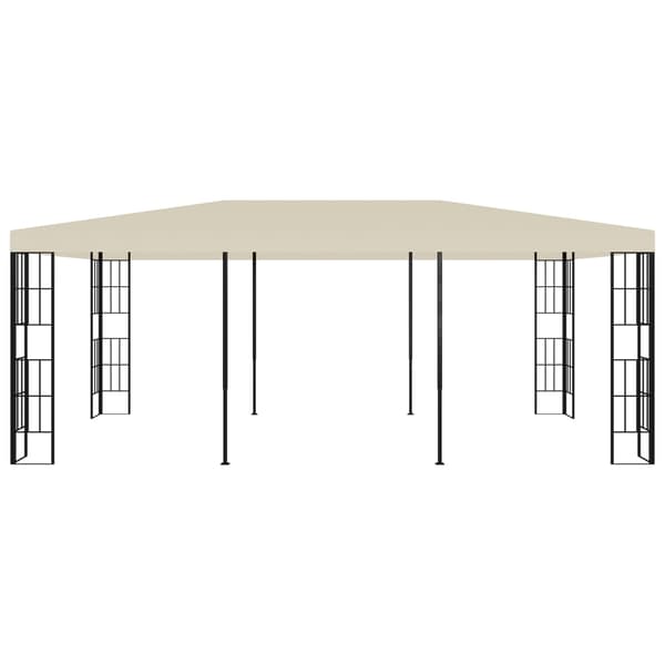 Paviljong 3x6 m gräddvit