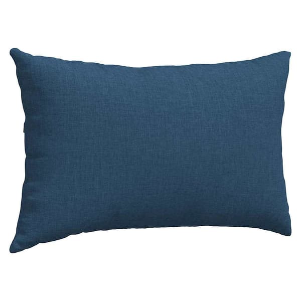 Sofakuddar 2 pcs Blå 50 x 30 cm tyg