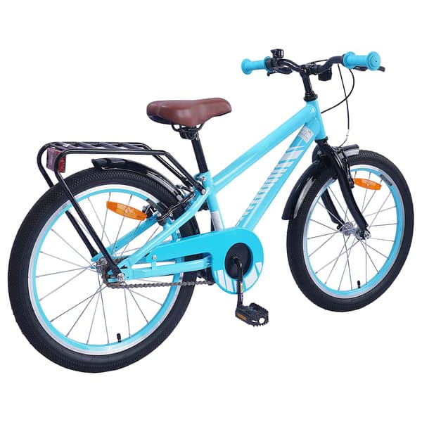 Barncykel 20 Tum för 6-11 år gamla Ljusblå