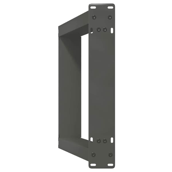 Konsolbordsben U-formade 2 st antracit 28x(72-73) cm stål