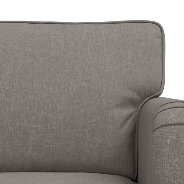 Soffset 2 pcs Taupe 144 x 80 x 85 cm tyg