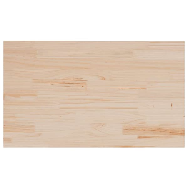 Bordsskivor 3 st 80x47x2,5 cm rektangulär massiv furu