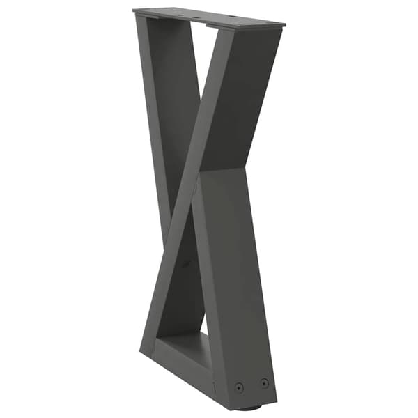 Soffbordsben 2 st antracit 38x(42-43,3) cm stål