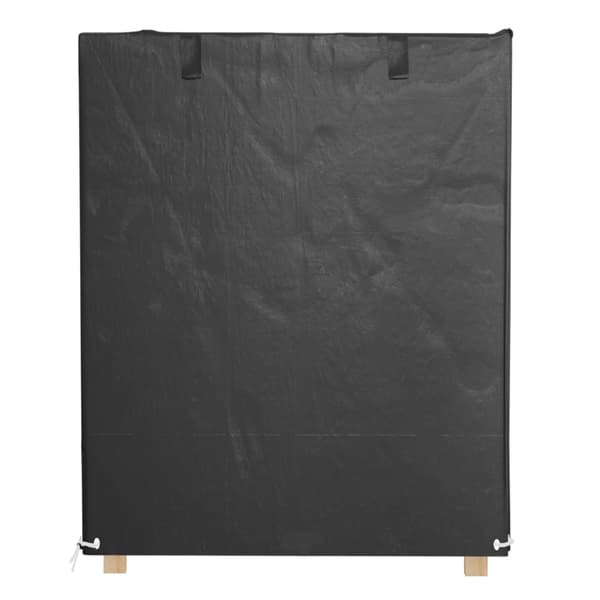Överdrag för hammock 2 st 8 öljetter 125x90x135/165 cm polyeten