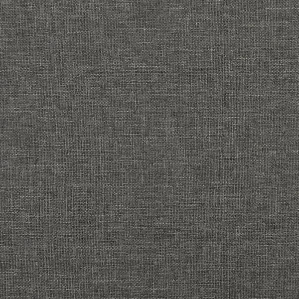 Boxspring-sängram mörkgrå 180x200 cm tyg