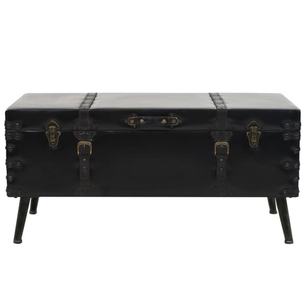 Soffbord MDF och stål 102x51x48 cm