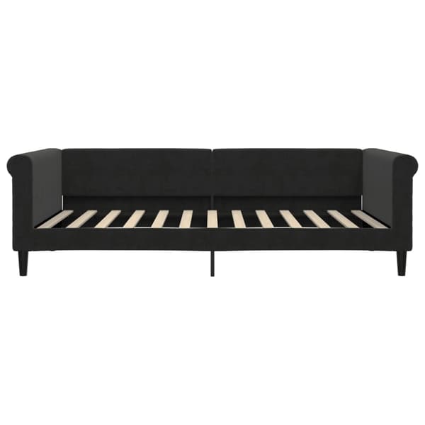 Dagbädd svart 100x200 cm sammet