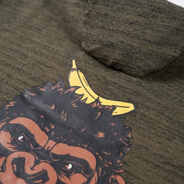 Tröja för barn mörk kaki melange 104