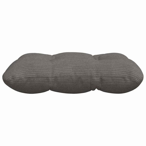 Sittkuddar 4 pcs Ljusgrå 40 x 40 cm Kordread tyg