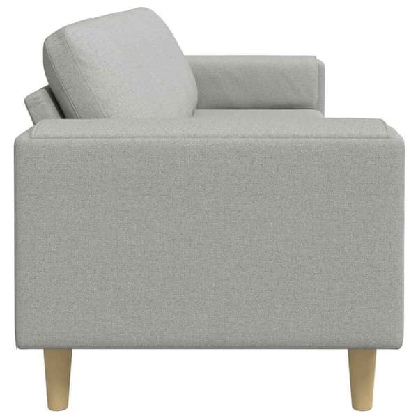 Vardagsrumsoffa Moln Grå 250 x 77 x 76 cm Polyester