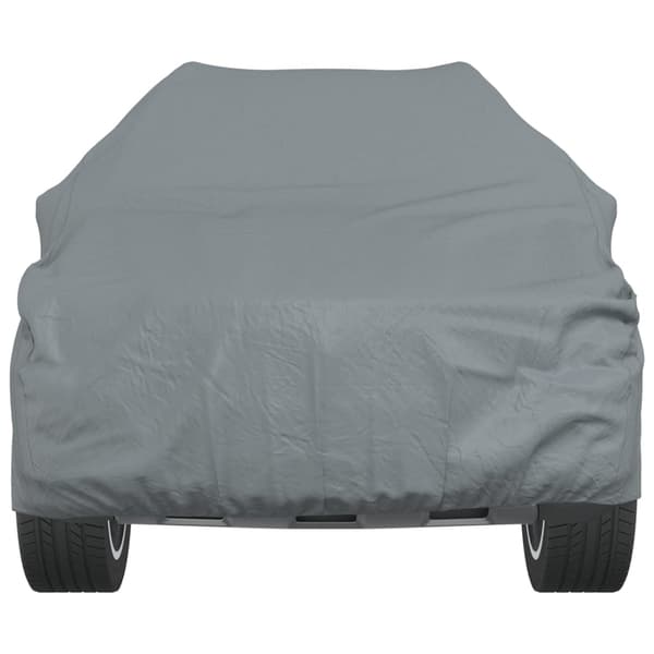 Bilöverdrag för SUV grå M nonwoven tyg fulltäckande