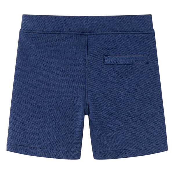 Barnshorts med snöre mörkblå 104