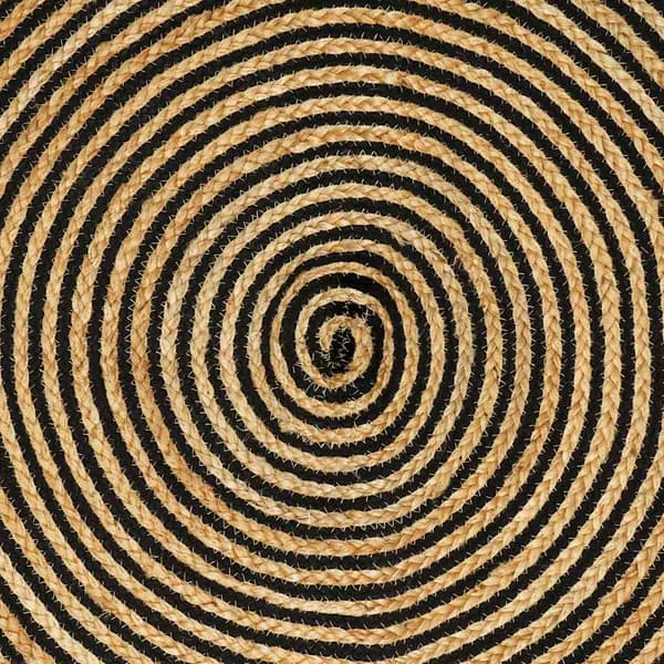 Områdesmattor Svart 60 x 400 cm Jute