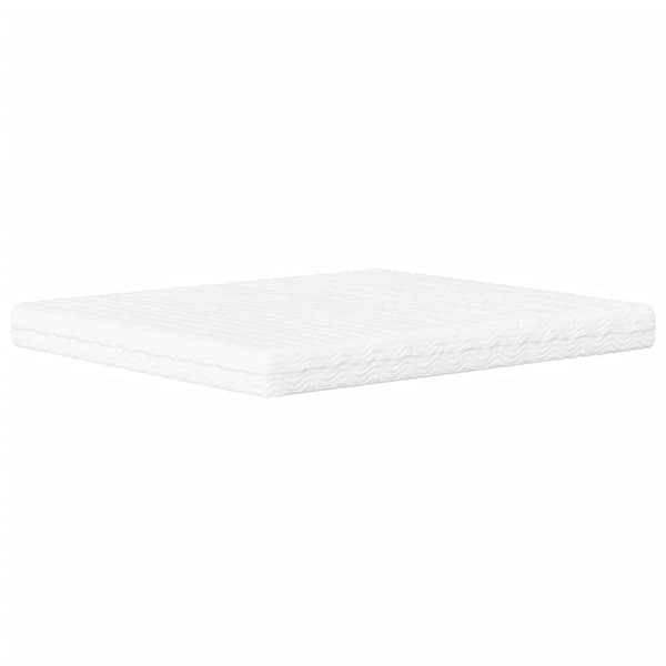 Bed with Mattress "Dover" Brown 180x200 cm Faux Leather