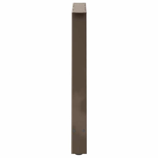 Matbordsben A-formade 2 st 80x(72-73) cm stål