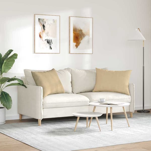 Sofakuddar 2 pcs Grågrön 70 x 50 cm Kordread tyg