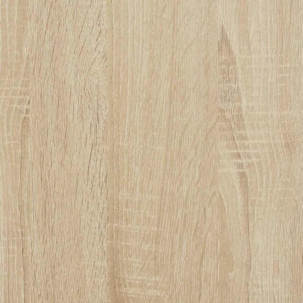 Matbord 110 x 60 x 75 cm Konstruerat trä Sonoma-ek Rektangulär