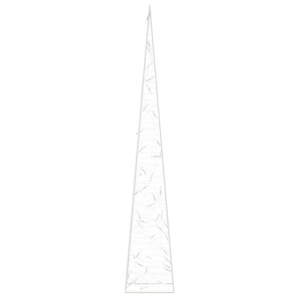 Ljuskon LED akryl blå 90 cm