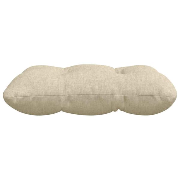 Sittkuddar 4 pcs Kräm 40 x 40 x 12 cm tyg