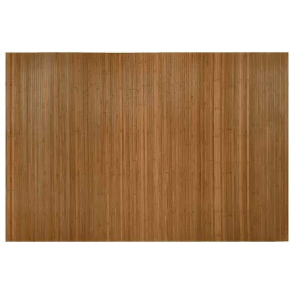Rumsavdelare brun bredd 250 cm höjd 165 cm bambu