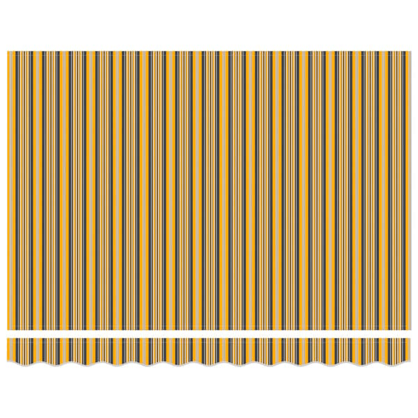 Utfällbar markis Flerfärgsdesign 300 x 250 cm