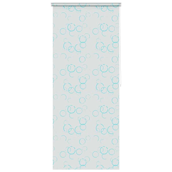 Rullgardin för dusch 100x240 cm bubbla